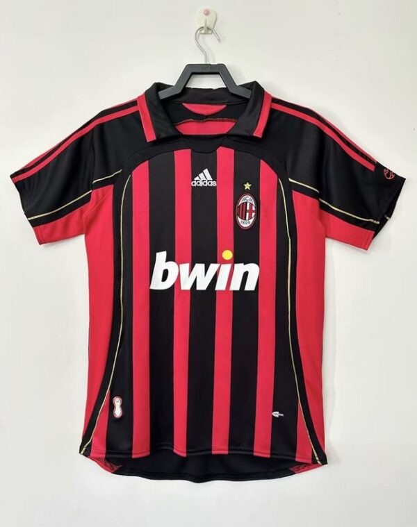 Camiseta fútbol Retro AC Milan 06/07 Dorsal KAKA 22