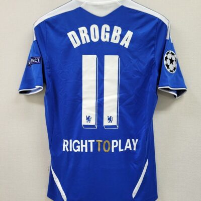 Camiseta fútbol Chealsea dorsal 11 Drogba Retro 2012