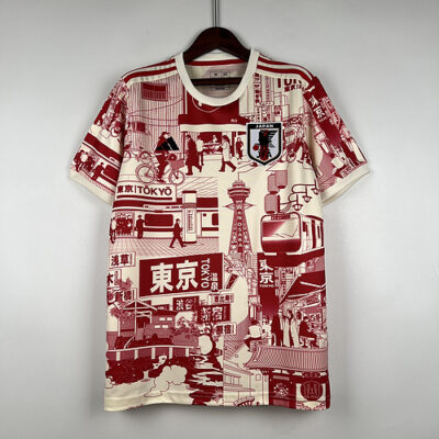Camiseta fútbol Japón Versión Tokio Rojo