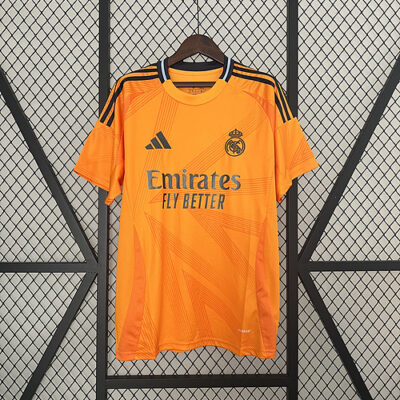 Camiseta de Fútbol Real Madrid naranja – Visitante