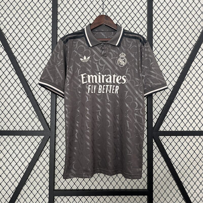 Camiseta de Fútbol Real Madrid – Gris tercera equipación