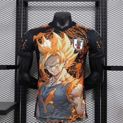 Camiseta fútbol Japón Goku super saiyan Dragon Ball