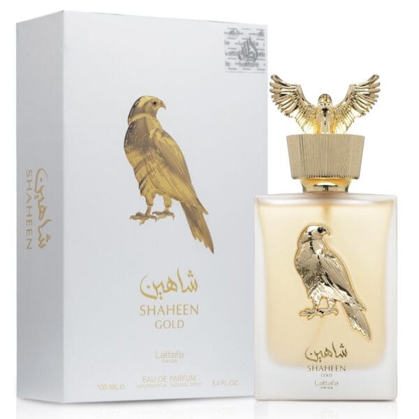 Shaheen Gold de Lattafa – Elegancia Cítrica y Amaderada