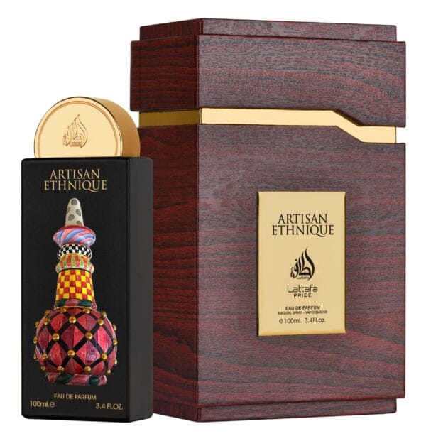 Lattafa Pride Artisan Ethnique – Eau de Parfum Unisex 100 ml – Dulce, Ámbar y Gourmand