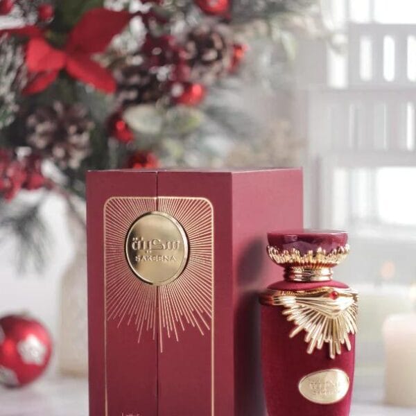 Lattafa Perfumes Sakeena Perfume Mujer Dulce y Poderoso con Notas de Maracuyá y Frambuesa para Otoño e Invierno 2022