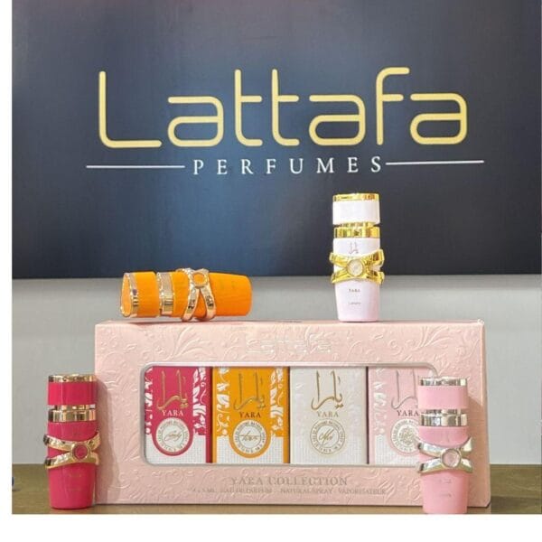 Pack Mini Yara Collection – 4×5 ml Aceite Perfumado Sin Alcohol