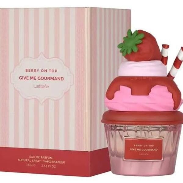 Berry On Top Lattafa Perfumes Eau de Parfum 100ml – Fragancia Dulce Floral Frutal Gourmand para Mujer (2025)